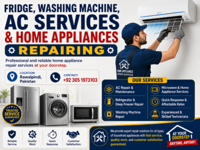Fridge , Washing Machine ,