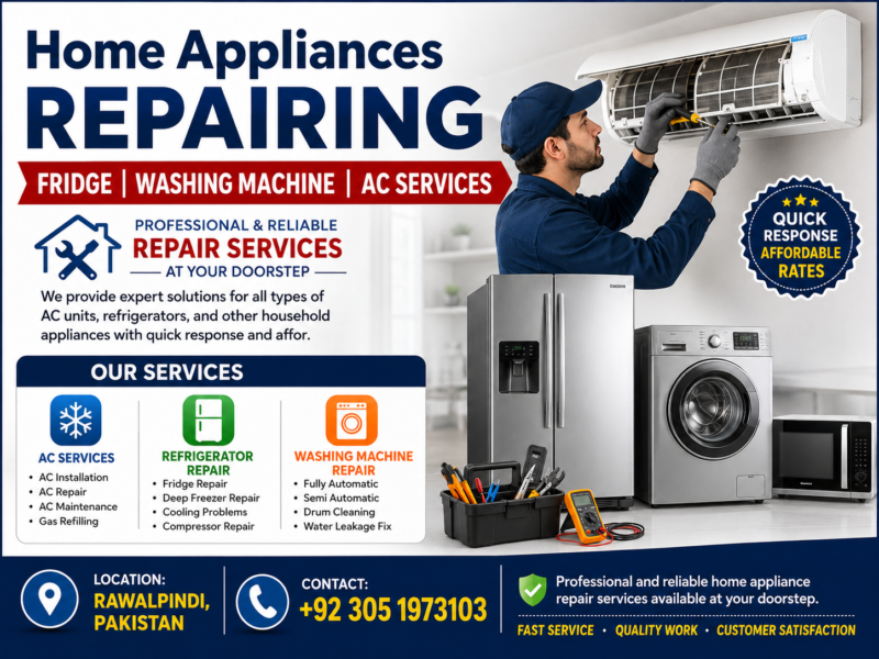 Home Appliances Repairing ,