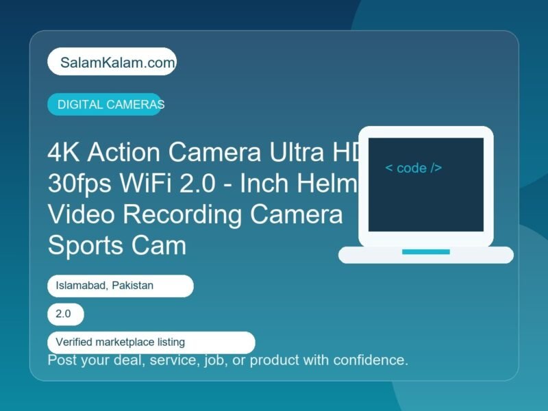 4K Action Camera Ultra HD