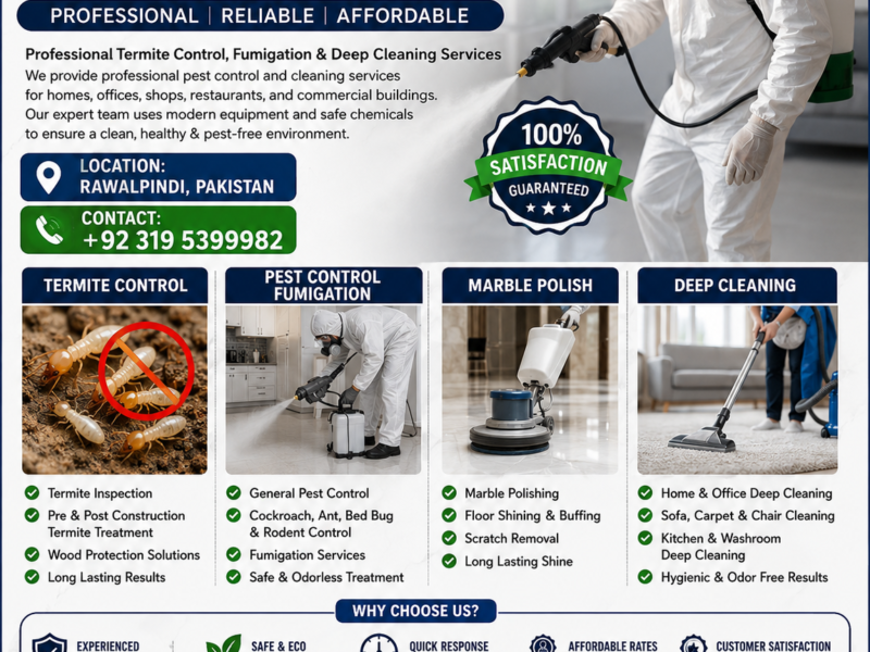 Termite Control, Pest