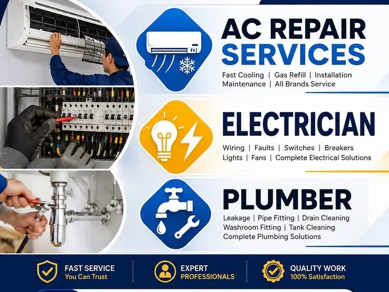 AC Repair, AC Installation,