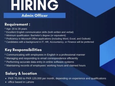 Admin Officer