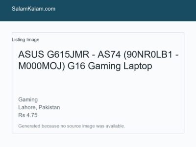 ASUS G615JMR - AS74