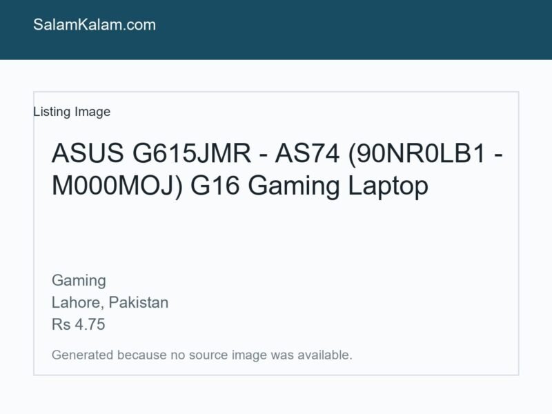 ASUS G615JMR - AS74
