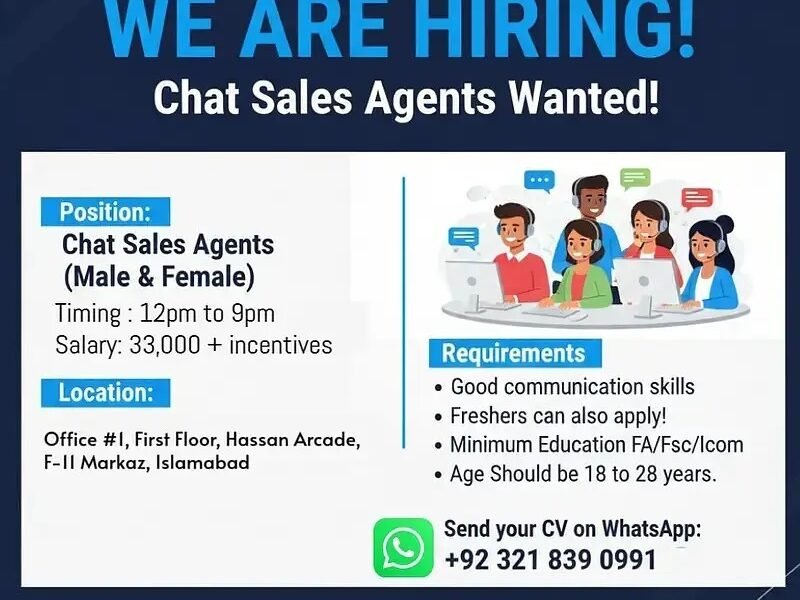 Call Center Jobs - Male &