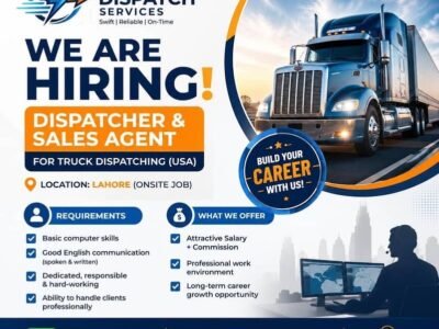 Dispatcher & Sales Agent