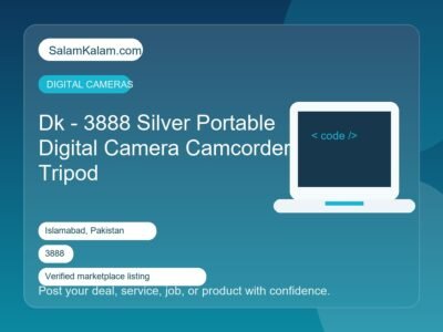 Dk - 3888 Silver Portable