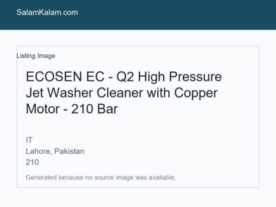 ECOSEN EC - Q2 High Pressure