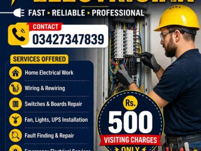 Electrician Services, House