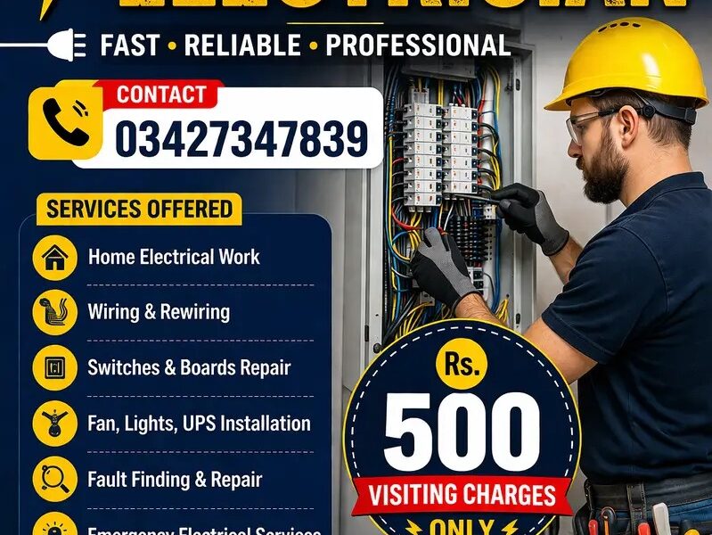 Electrician Services, House