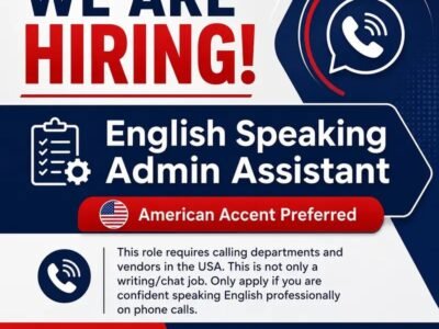 English Speaking Admin