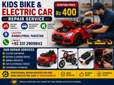 Kids Bike - Kids Car Repair