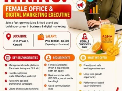 Female Digital Marketer -