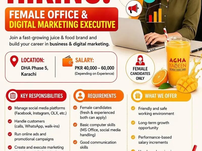 Female Digital Marketer -