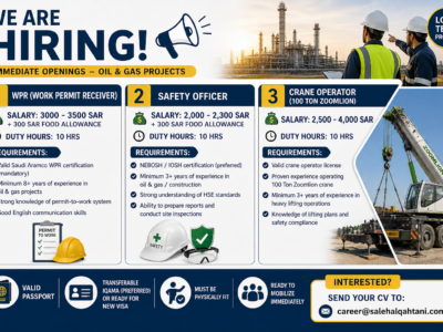 wpr HSE and crane operator