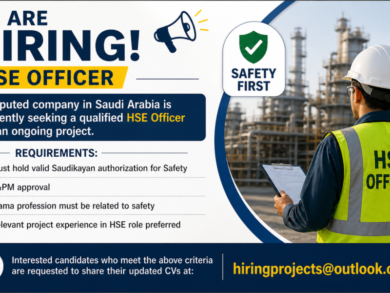 HSE officer Hiring