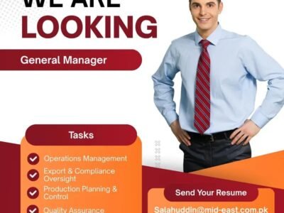 General Manager Needed for