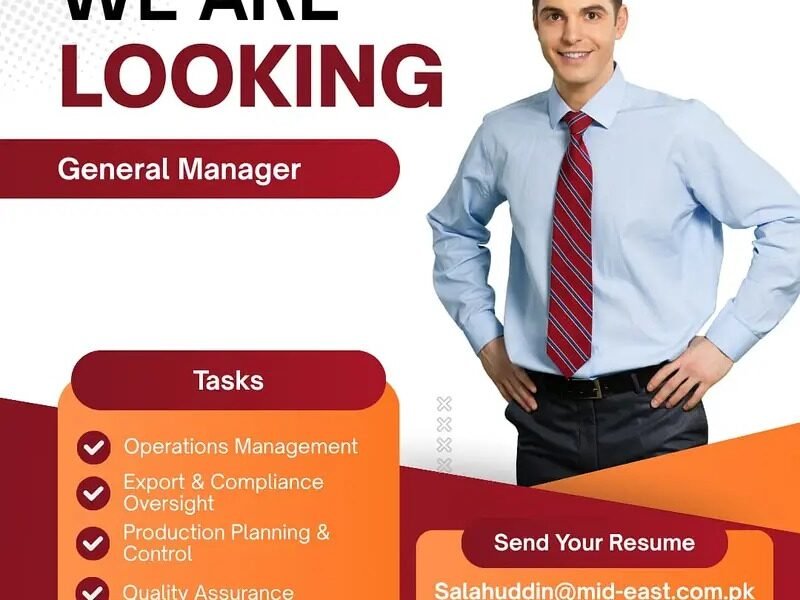 General Manager Needed for