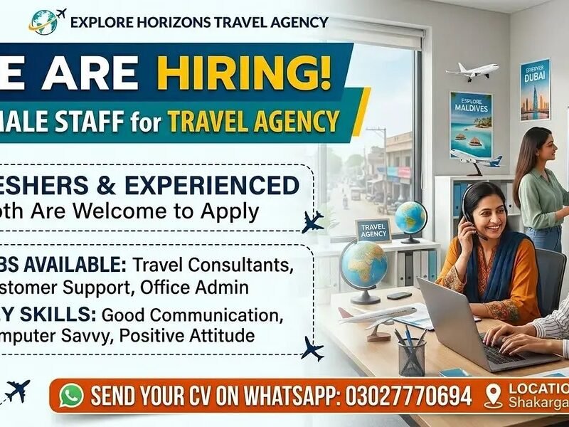 Hiring Staff for Travel Agency