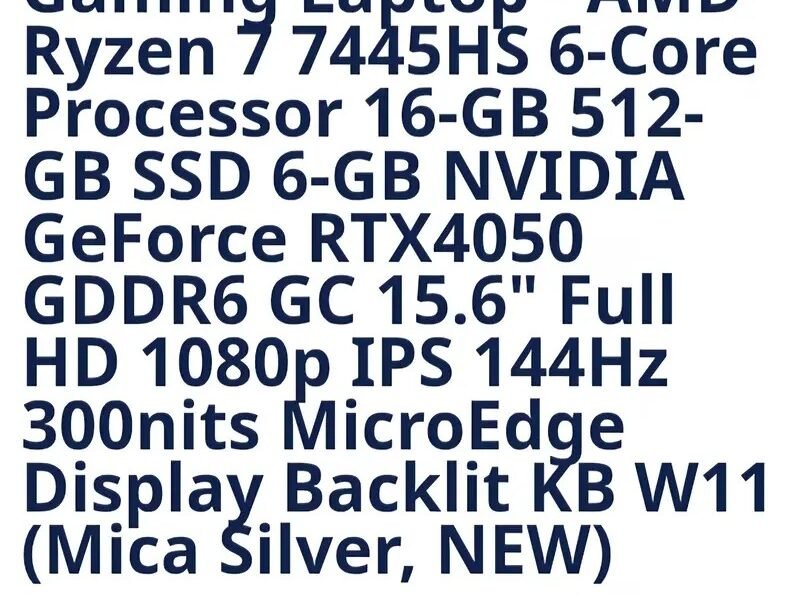 HP Victus Ryzen 7