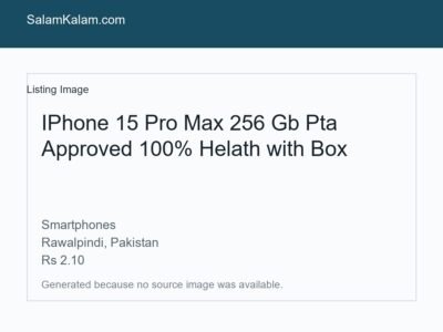 IPhone 15 Pro Max 256 Gb Pta