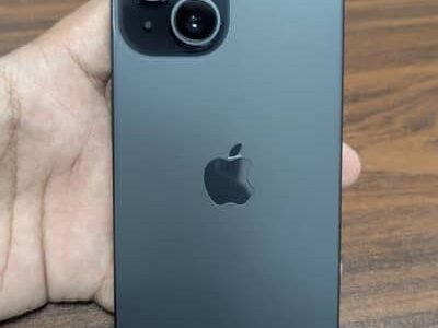 I Phone 15 Balck Color Non PTA (JV) with Box & Charger
