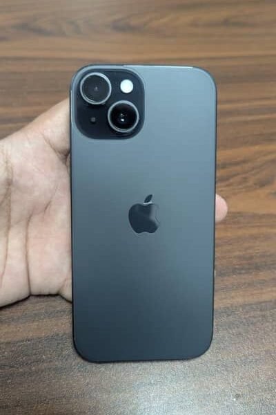 I Phone 15 Balck Color Non PTA (JV) with Box & Charger