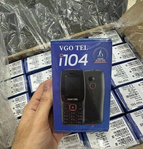 VGO TEL Vgotel I104 Feature Keypad Phone Official PTA Approved TypeC Charging
