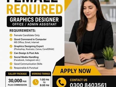 WE ARE – Graphics Designer & O
