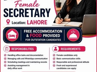 Female Office Assitant || Fema
