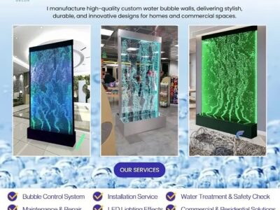 Premium Water Bubble Wall –