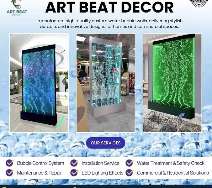 Premium Water Bubble Wall –