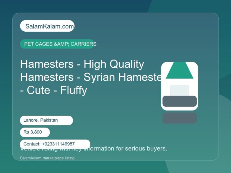Hamesters - High Quality