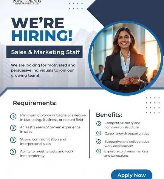 Sales and Marketing Staff