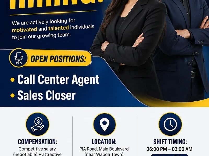 Sales Job - Call Center Job