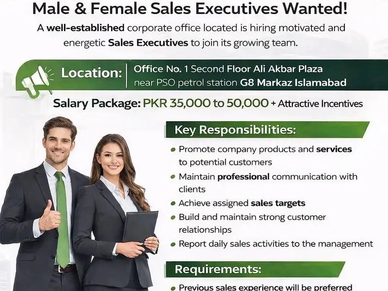Sales Staff Required - Sales