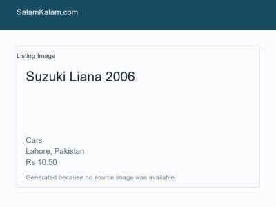 Suzuki Liana 2006
