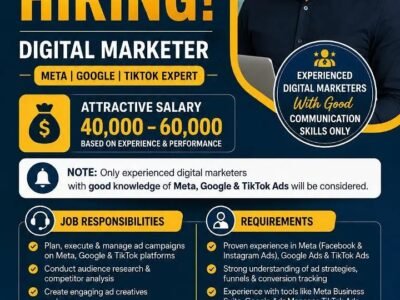 We Are Hiring Experienced