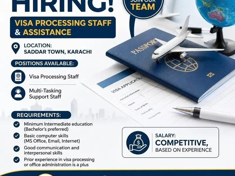 We Are Hiring – Visa
