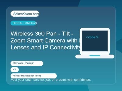 Wireless 360 Pan - Tilt -