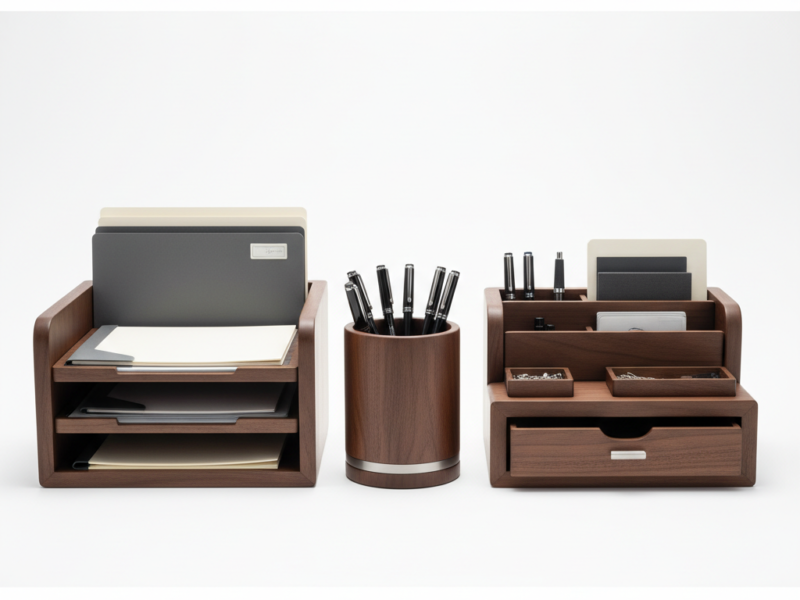 Premium Desk Organizer Set – 5 Piece Office Storage Solution