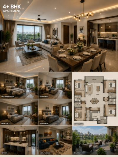 4+ BHK