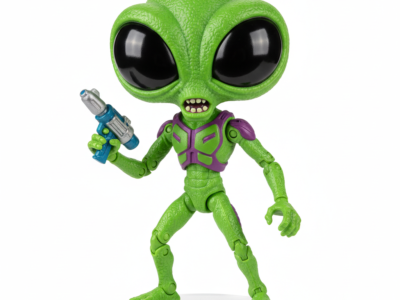 Alien Space Creature Action Figure – 25cm Glow-in-the-Dark