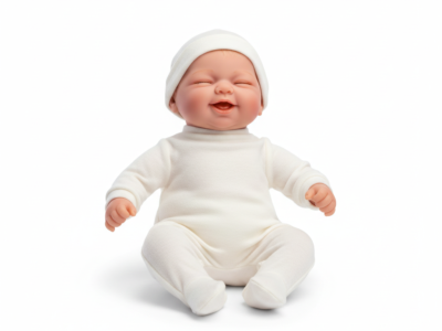 Realistic Baby Doll – Soft Body, 40cm, with Feeding Accessories
