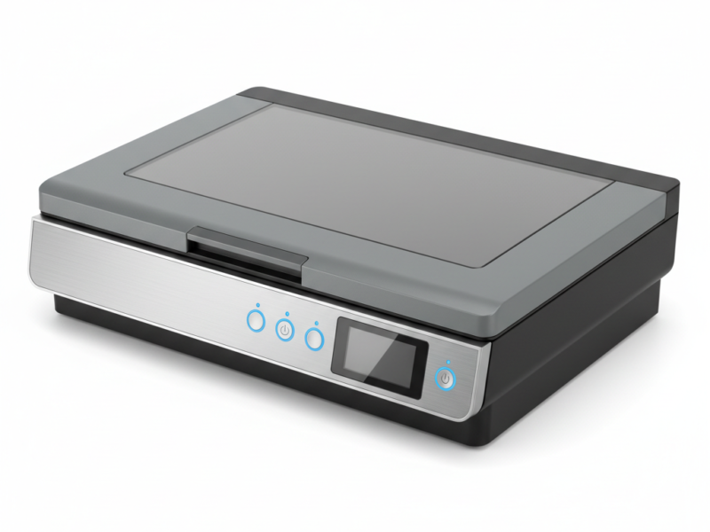 Flatbed Document Scanner – A4 600dpi USB Office Scanner