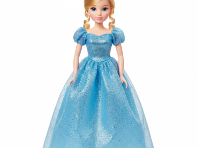 Royal Princess Doll in Blue Gown – 32cm with Tiara & Wand