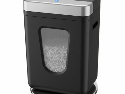 Auto Feed Paper Shredder – 8-Sheet Cross-Cut for Office Security