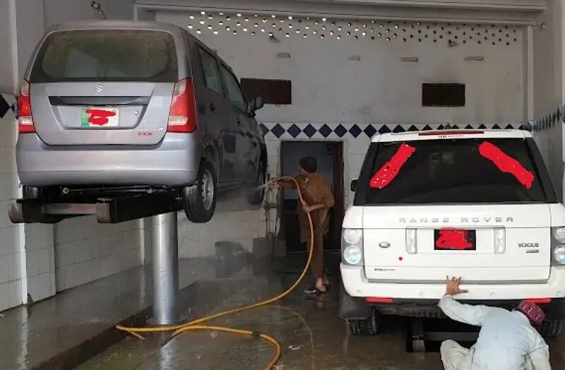 02 Car Wash Jack - Lift &