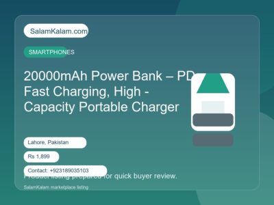 20000mAh Power Bank – PD
