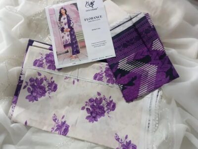 3 Piece Printed Lawn Suit -